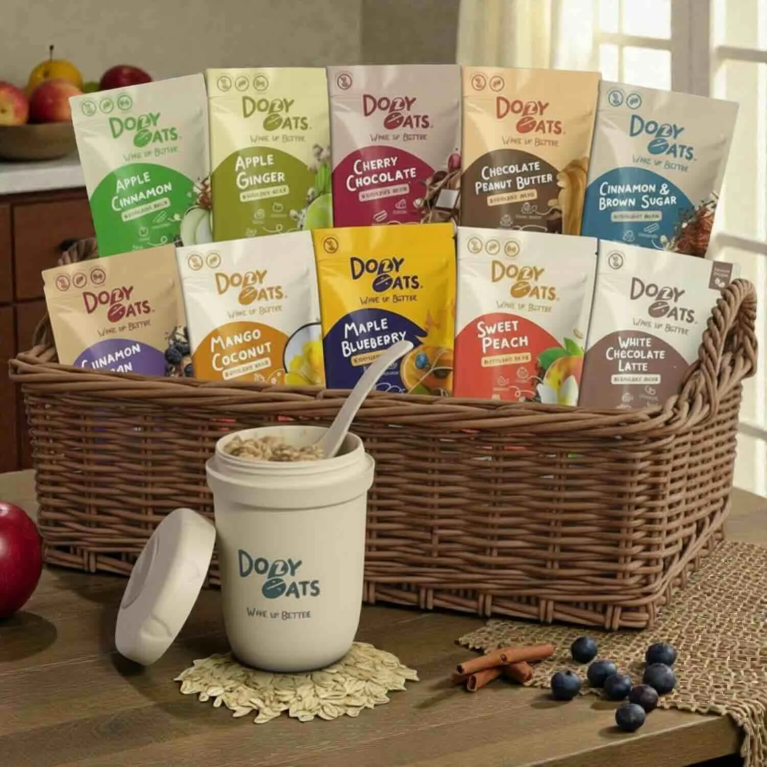 Dozy Oats - Dozy Oats overnight oats sampler