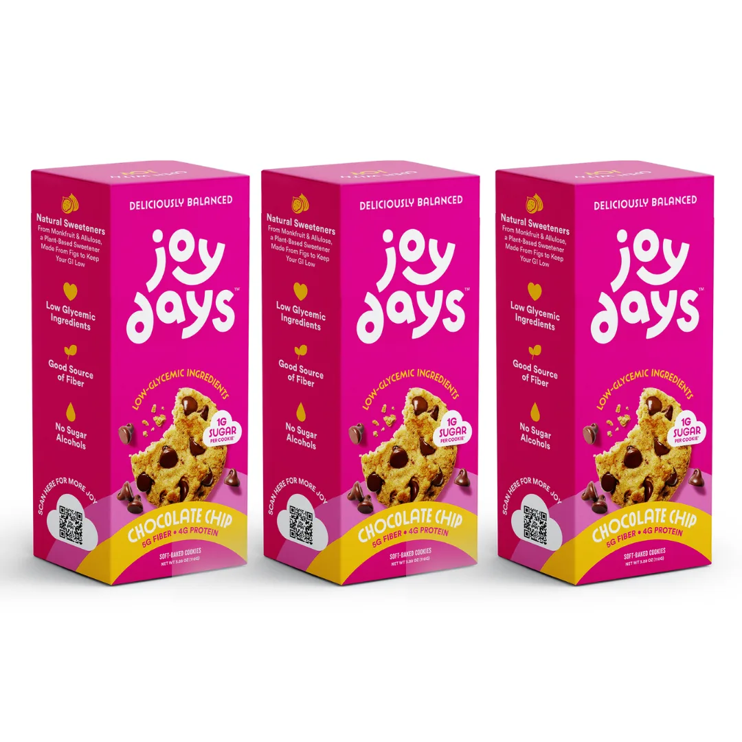 Joydays - Joydays low sugar chocolate chip cookies
