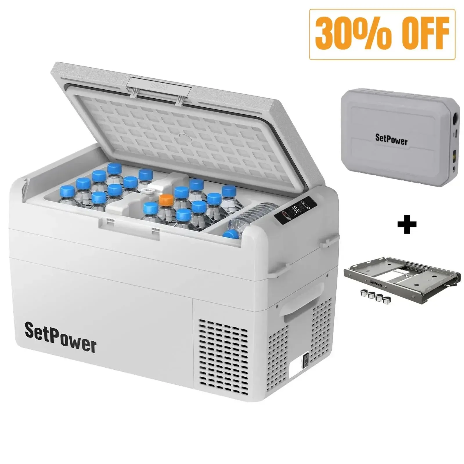 Setpower 12Volt Refrigerator - Setpower RF25 12 volt fridge freezer - setpowerusa.com