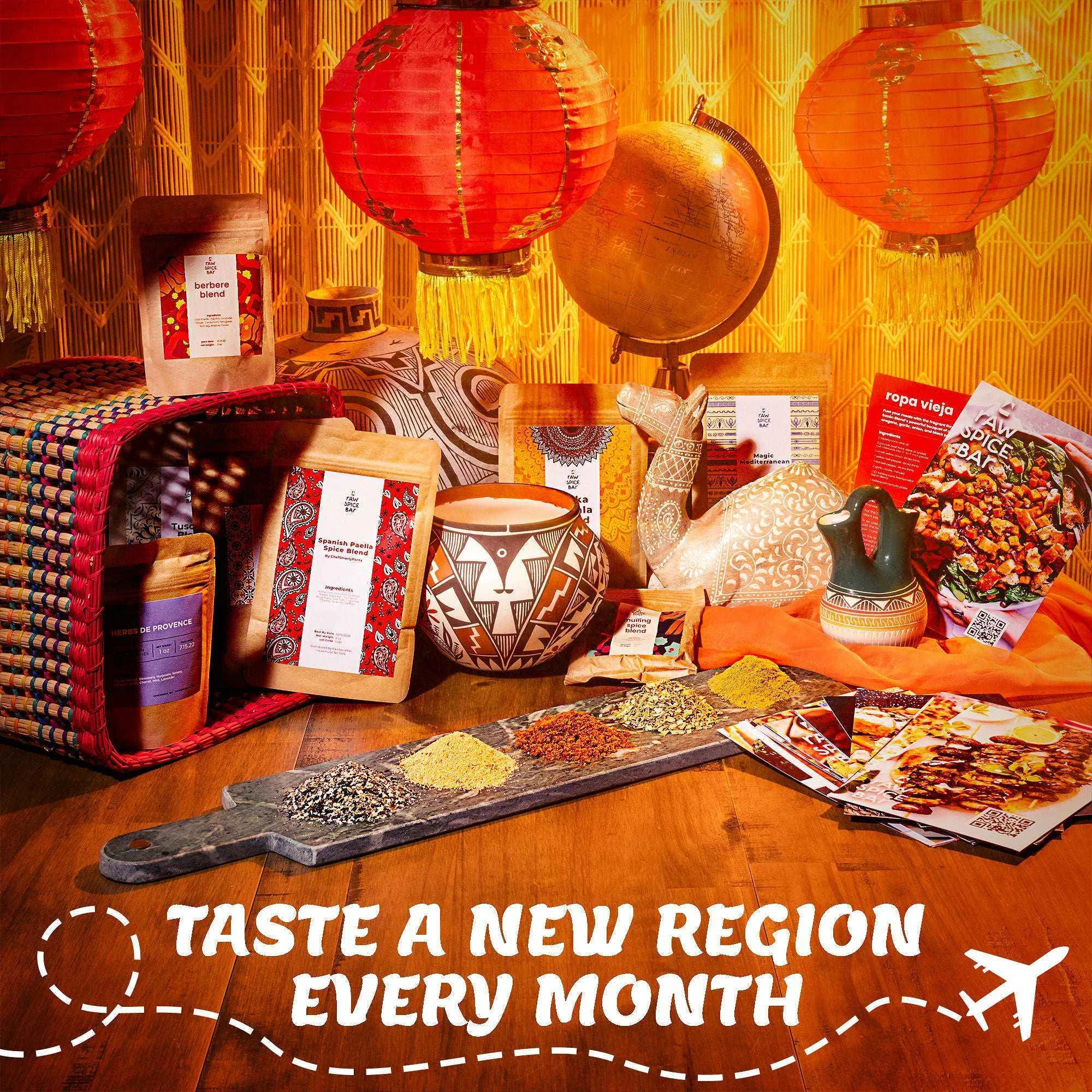 RawSpiceBar - The Spice Adventure global spice subscription