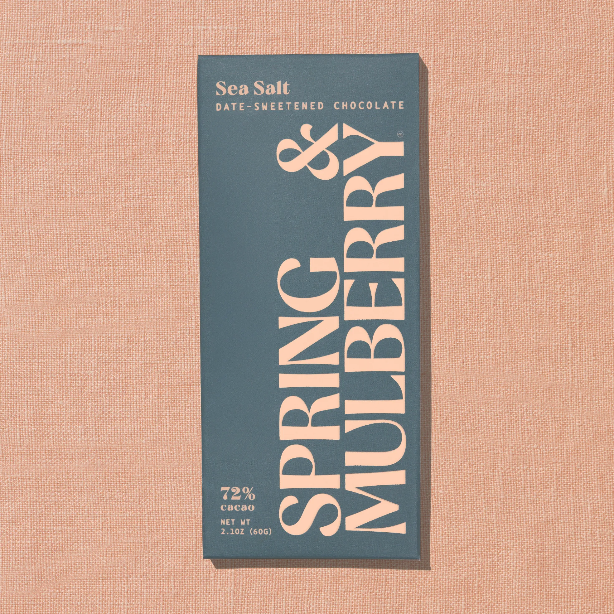Spring & Mulberry - Sea Salt Date-Sweetened Dark Chocolate