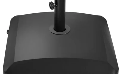 An Offset Umbrella Needs Four Times the Ballast