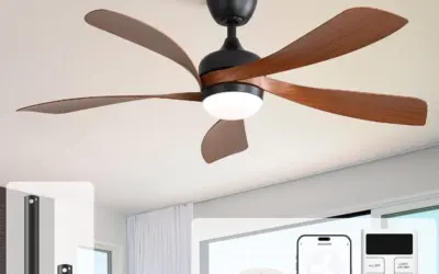 Large Room Ceiling Fans Ranked by Airflow, Quietness, and Lighting