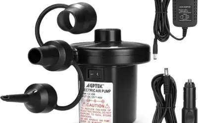 Electric Air Pumps Ranked by Speed, Nozzles, and Portability