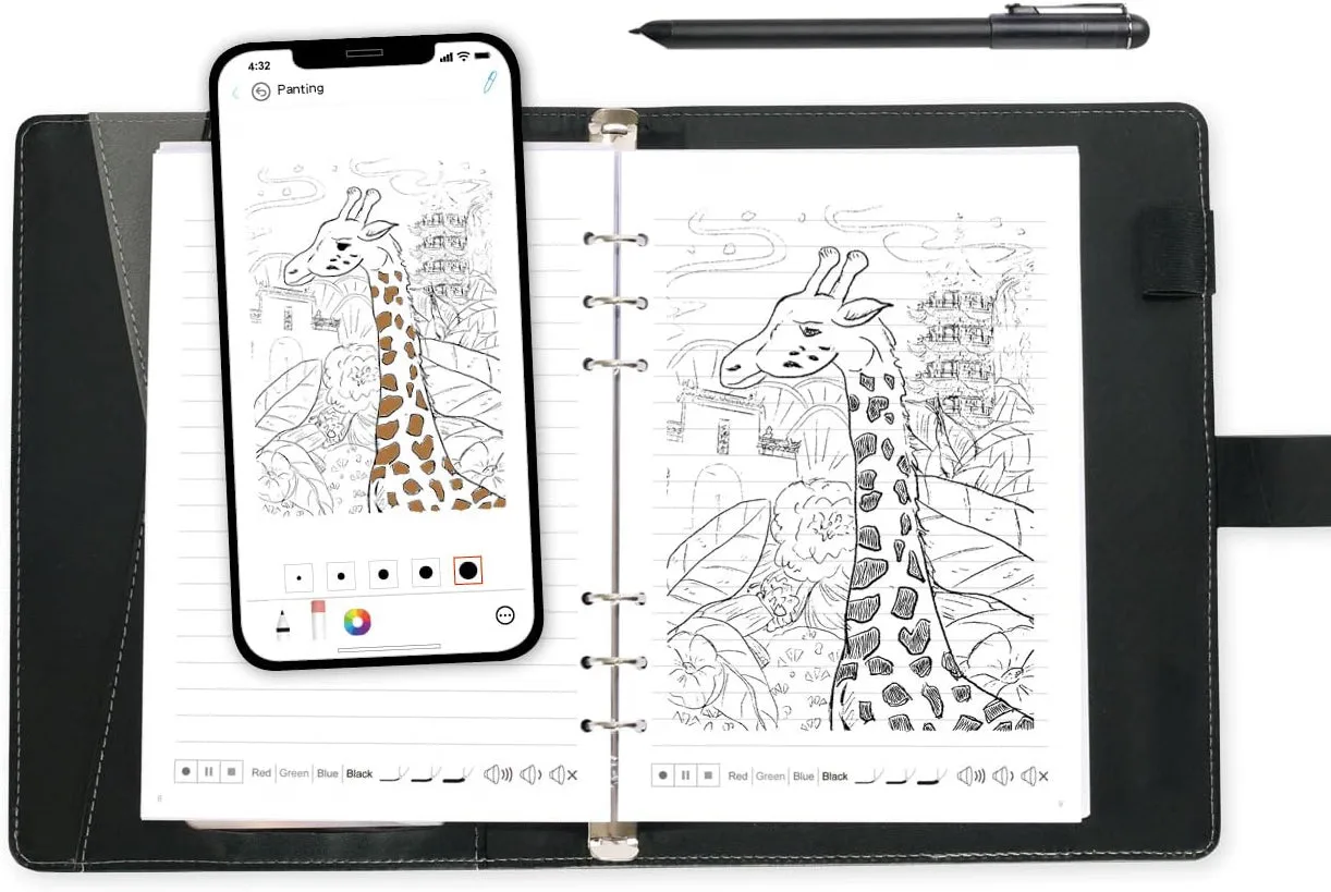 Ophaya - Ophaya smart pen and notebook set