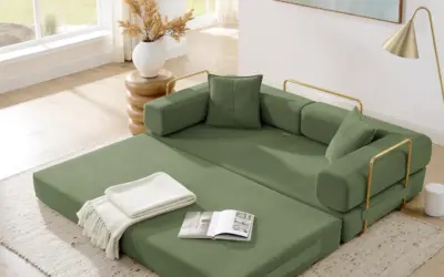 Fold Out Couches Ranked by Frame Type, Foam, and Fabric