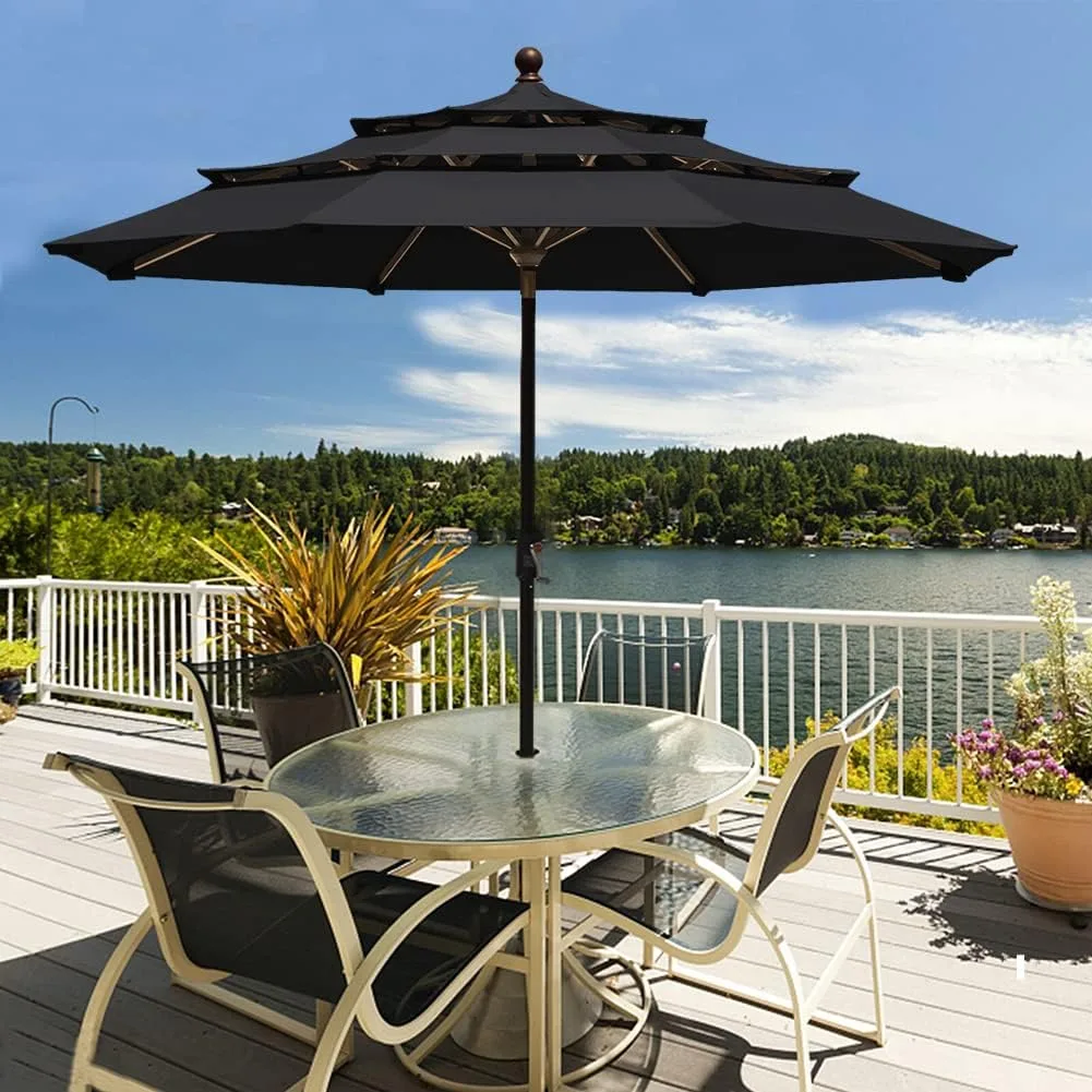 Patio Umbrellas Built to Vent a Gust Instead of Flipping