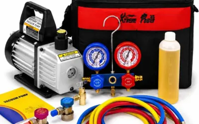 Vacuum Pumps for Refrigeration Ranked by Airflow, Vacuum Depth, and Durability