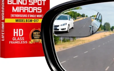 Stick-On Convex Mirrors for Confident Lane Changes in Heavy Traffic