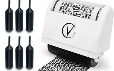 Identity Theft Protection Stamps Ranked by Coverage, Smoothness, and Clean Refilling