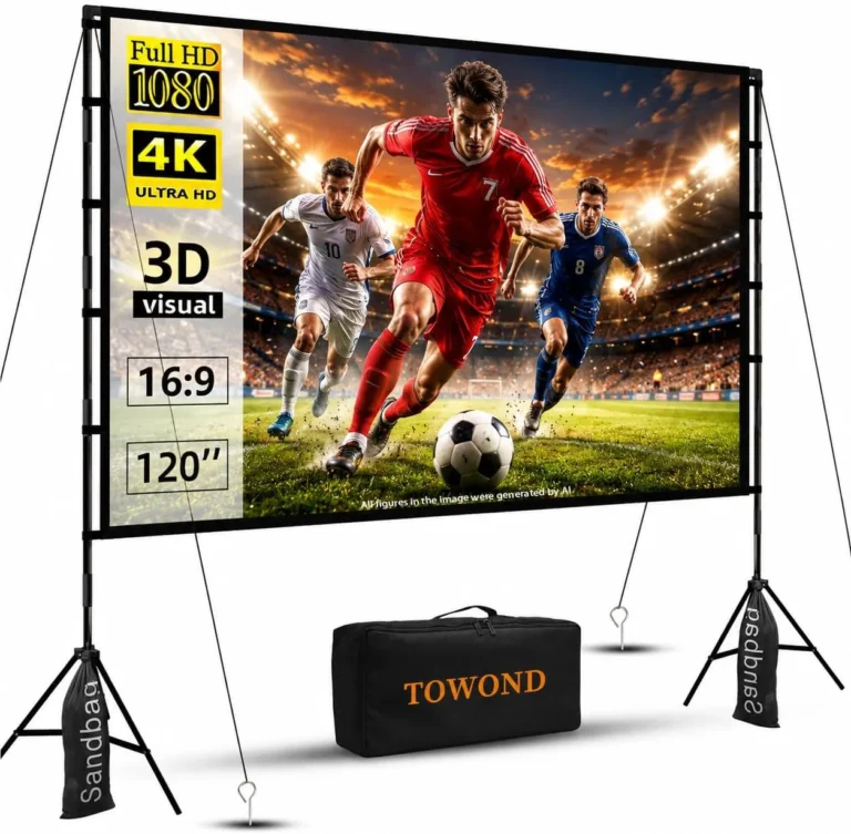 Bright Enough at 120 Inches: Screens Matched to Projectors