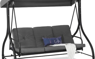Outdoor Swings with Canopies Ranked by Comfort, Build, and Weather Resistance