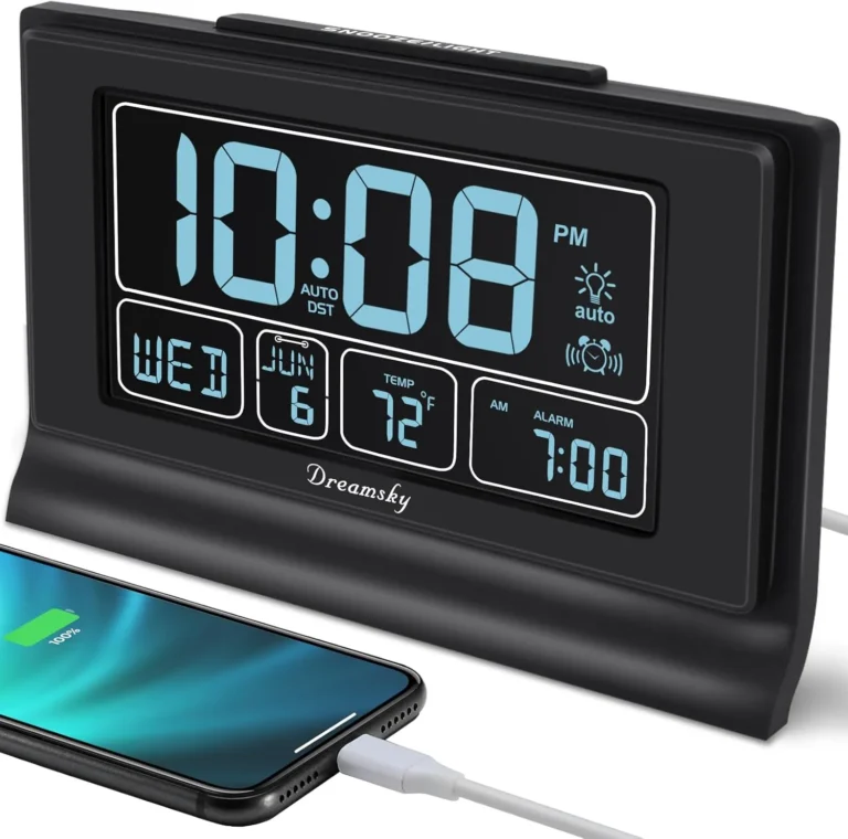Alarm Clocks for Power Cuts, Dark Rooms, and Early Shifts