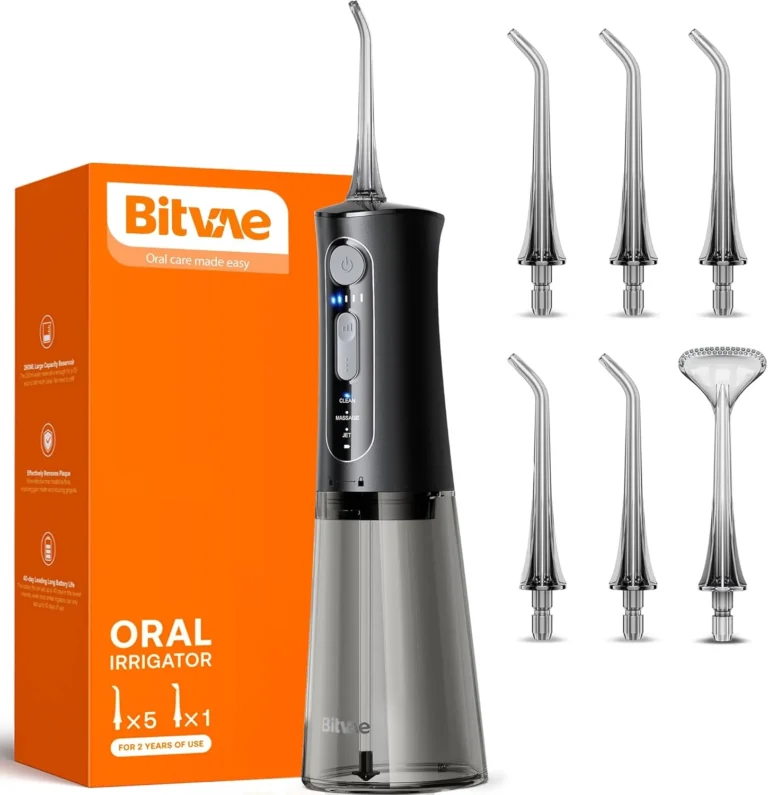 Cordless Flossing for Braces, Implants, and Small Bathrooms