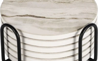 Coasters for Cold Drinks Ranked by Absorbency, Grip, and Style