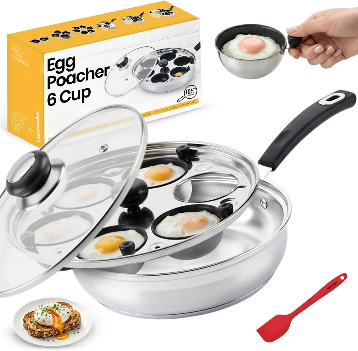 Poached Eggs the Old-School Way: Top Pans, Cups, and Inserts