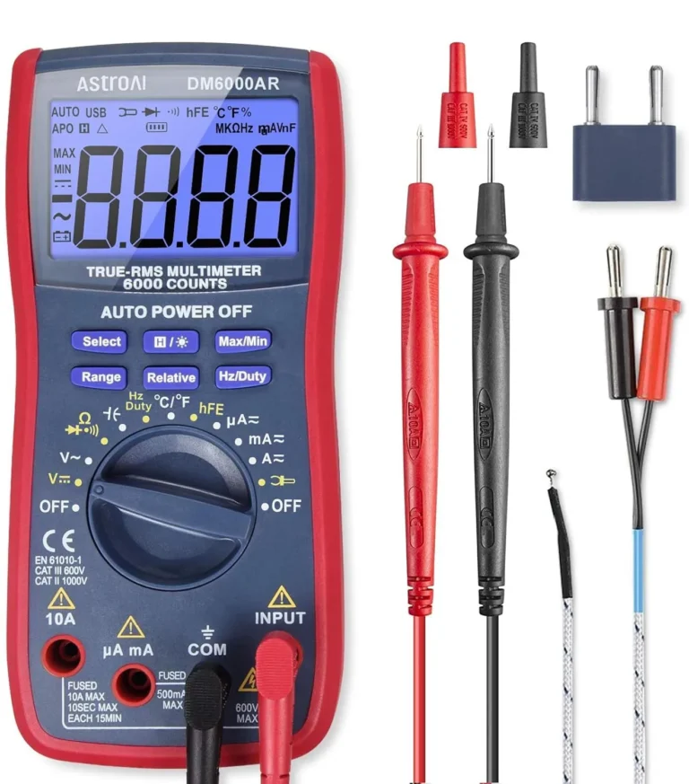 Top-Rated Multimeters for Outlets, Car Batteries, and Workbench Projects