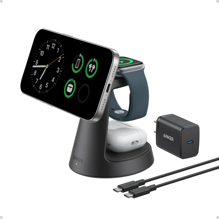 One Dock for Phone, Watch, Earbuds, and Overnight