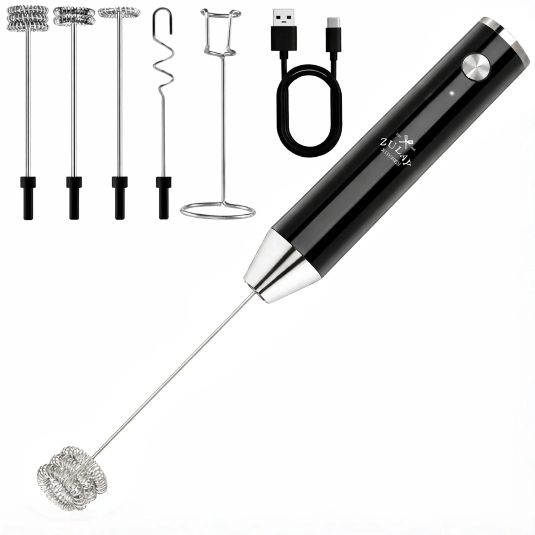 Zulay Kitchen - Handheld Milk Frother