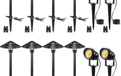 Wired Garden Lighting Kits, Path Fixtures and Spotlights Compared