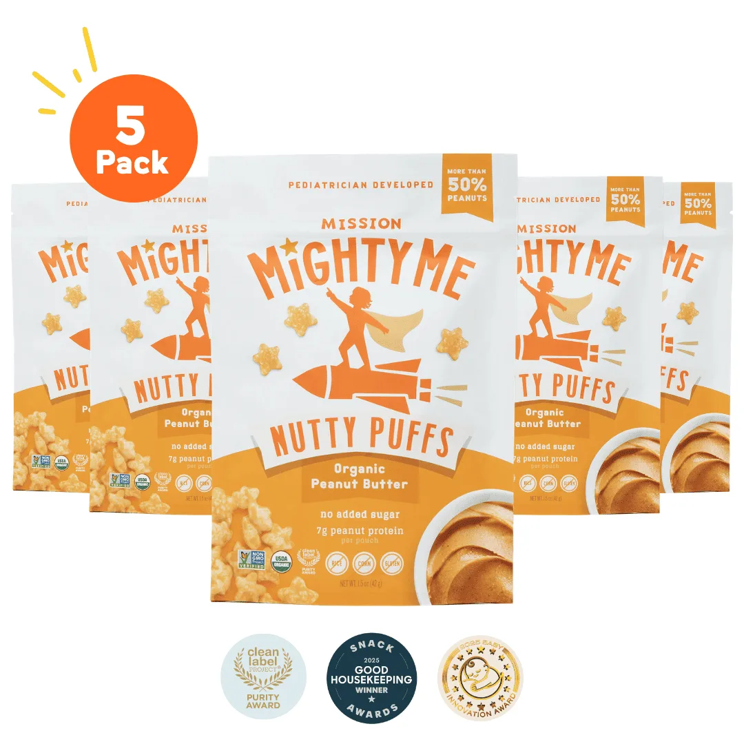 Mission MightyMe - Organic Peanut Butter Puffs