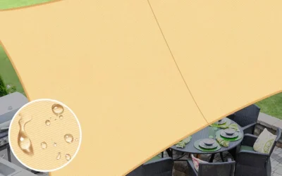 Rain Shelter or Cool Airflow: Shade Sails Sorted by Fabric