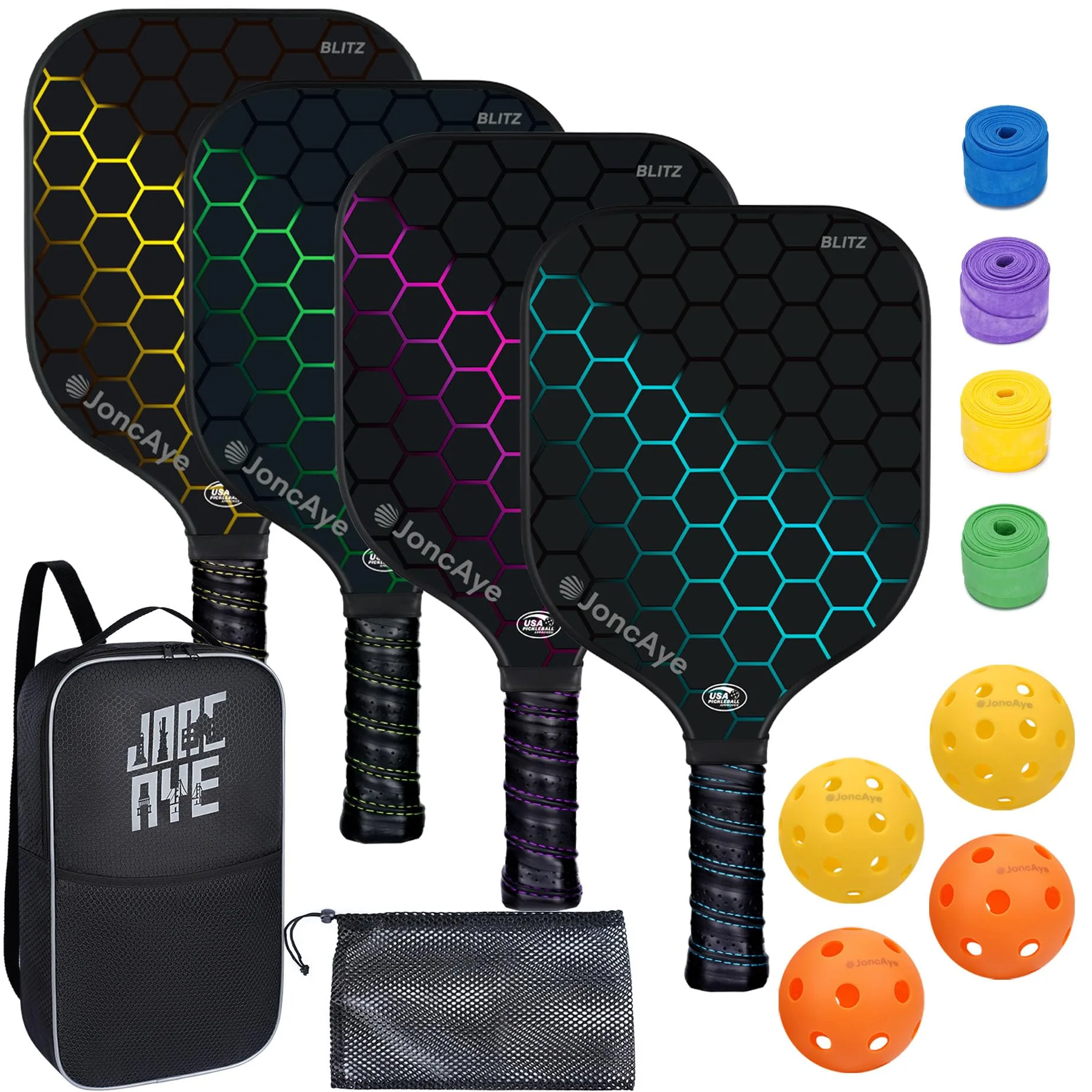 Sharper Control and Bigger Power: Paddles for Every Pickleball Player