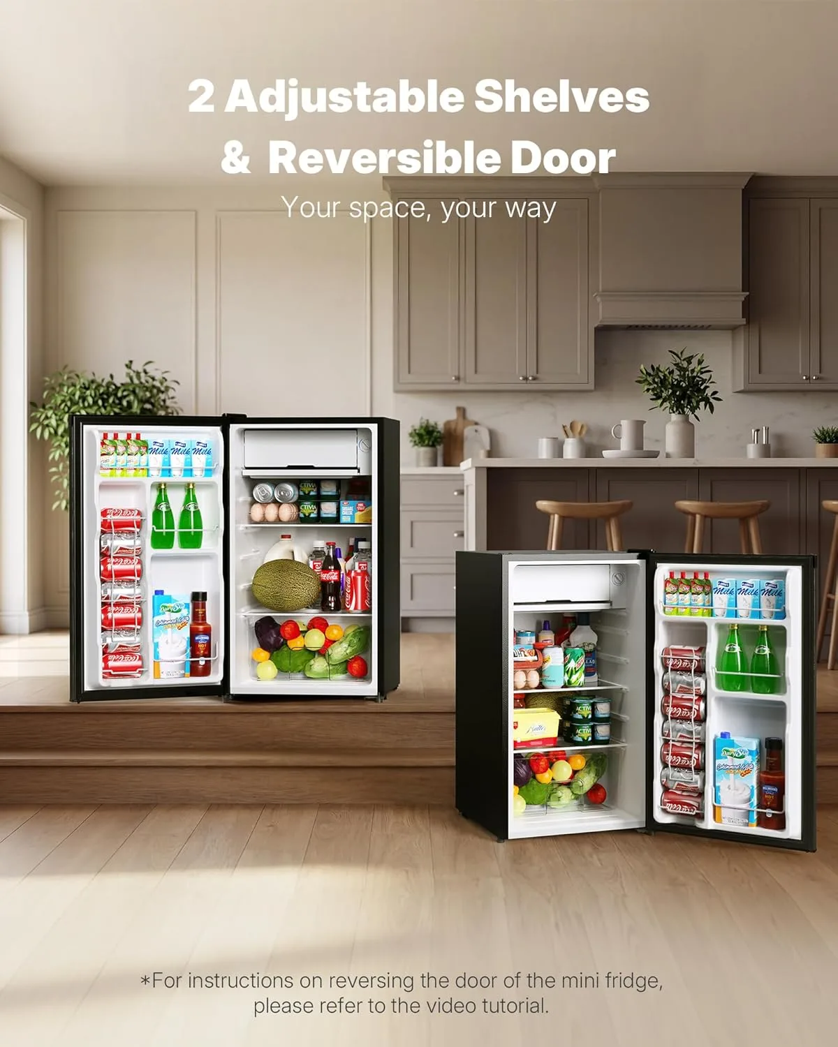 Mini, Apartment-Size, and Beverage Fridges for Every Small Space