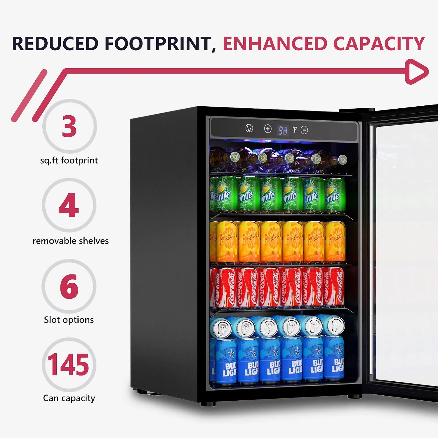 Under Counter Beverage Fridges Ranked by Storage, Cooling, and Ventilation