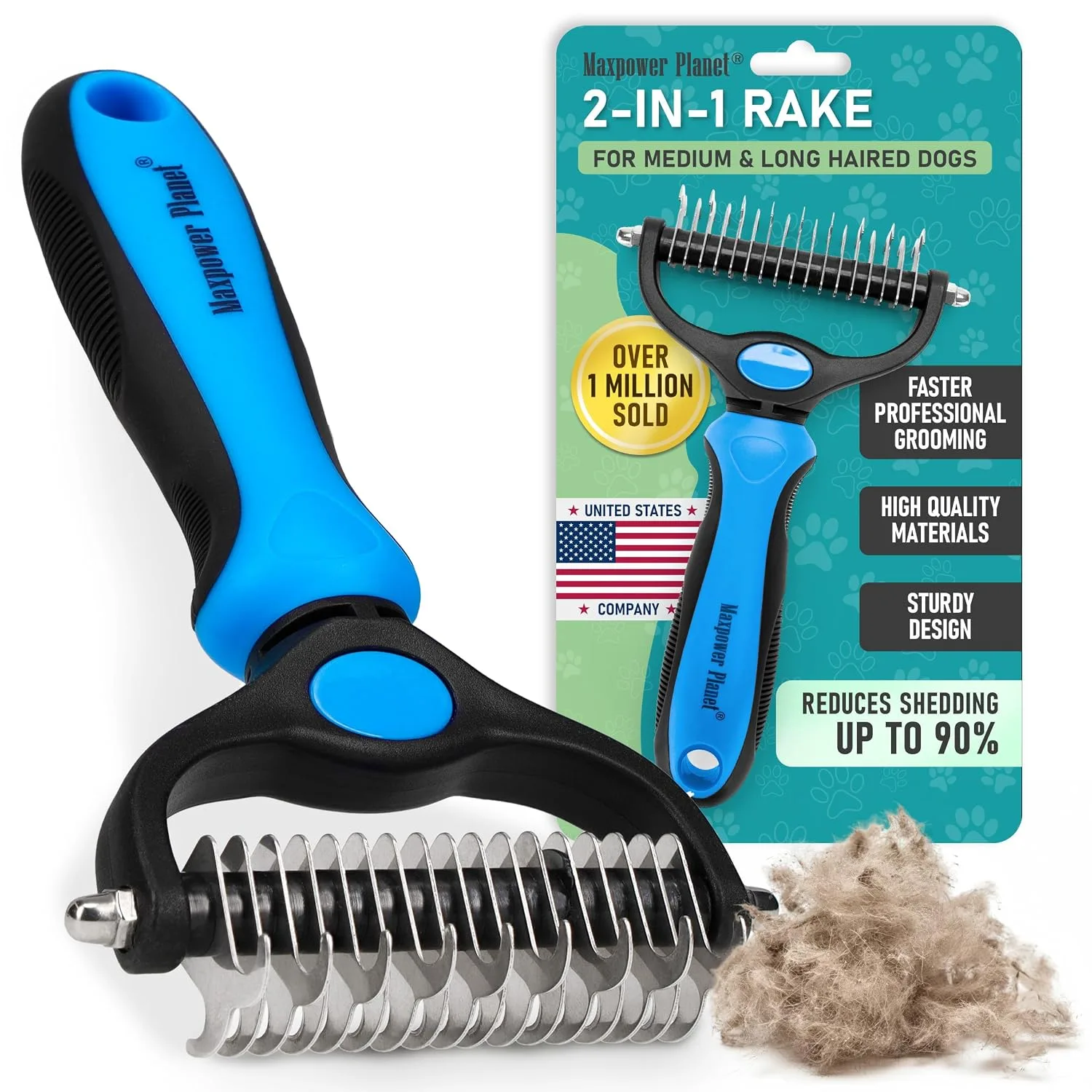 Undercoat Rakes Worth Every Minute of Shedding Season