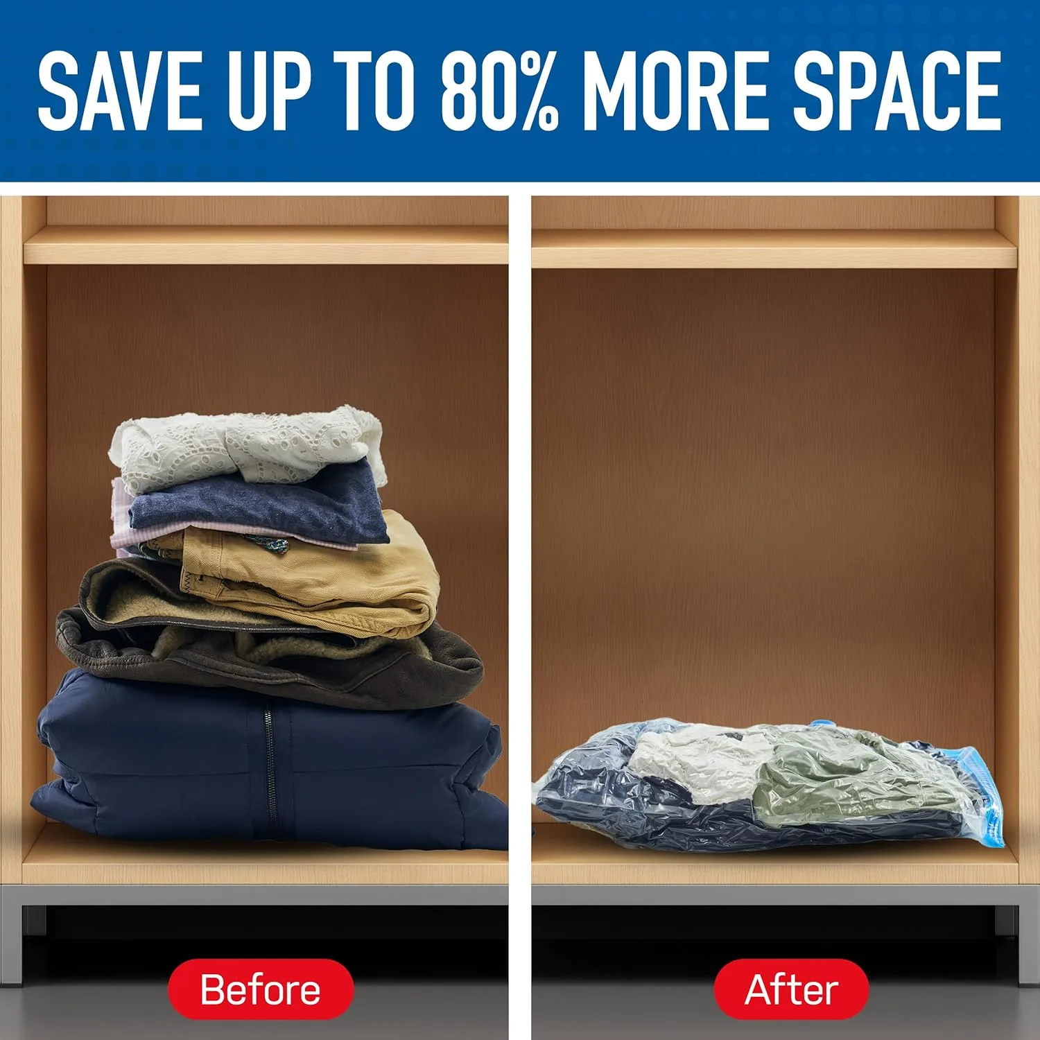 Flat Sweaters, Freer Shelves: Vacuum Bags That Hold Their Seal