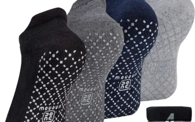 No Slip Socks for Every Workout, Recovery, and Hardwood Floor