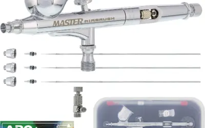 Fine Detail Airbrushes Ranked by Trigger Control, Atomization, and Needle Precision