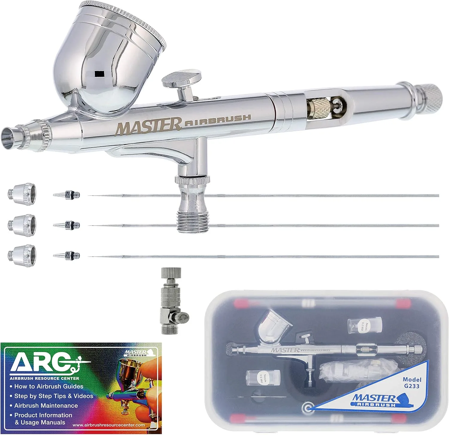 Fine Detail Airbrushes Ranked by Trigger Control, Atomization, and Needle Precision