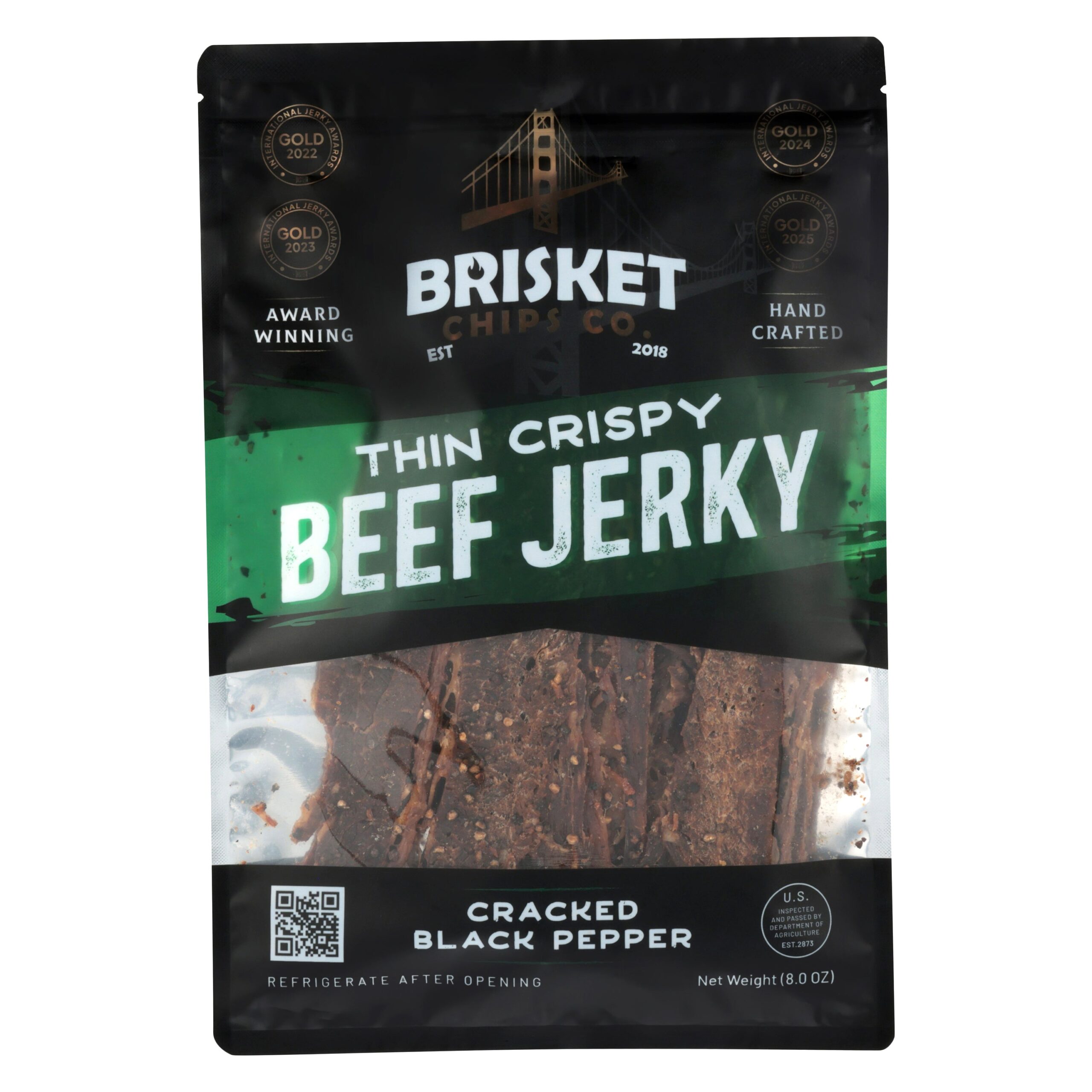 Brisket Chips Co. - Cracked Black Pepper brisket chips - brisketchipsco.com