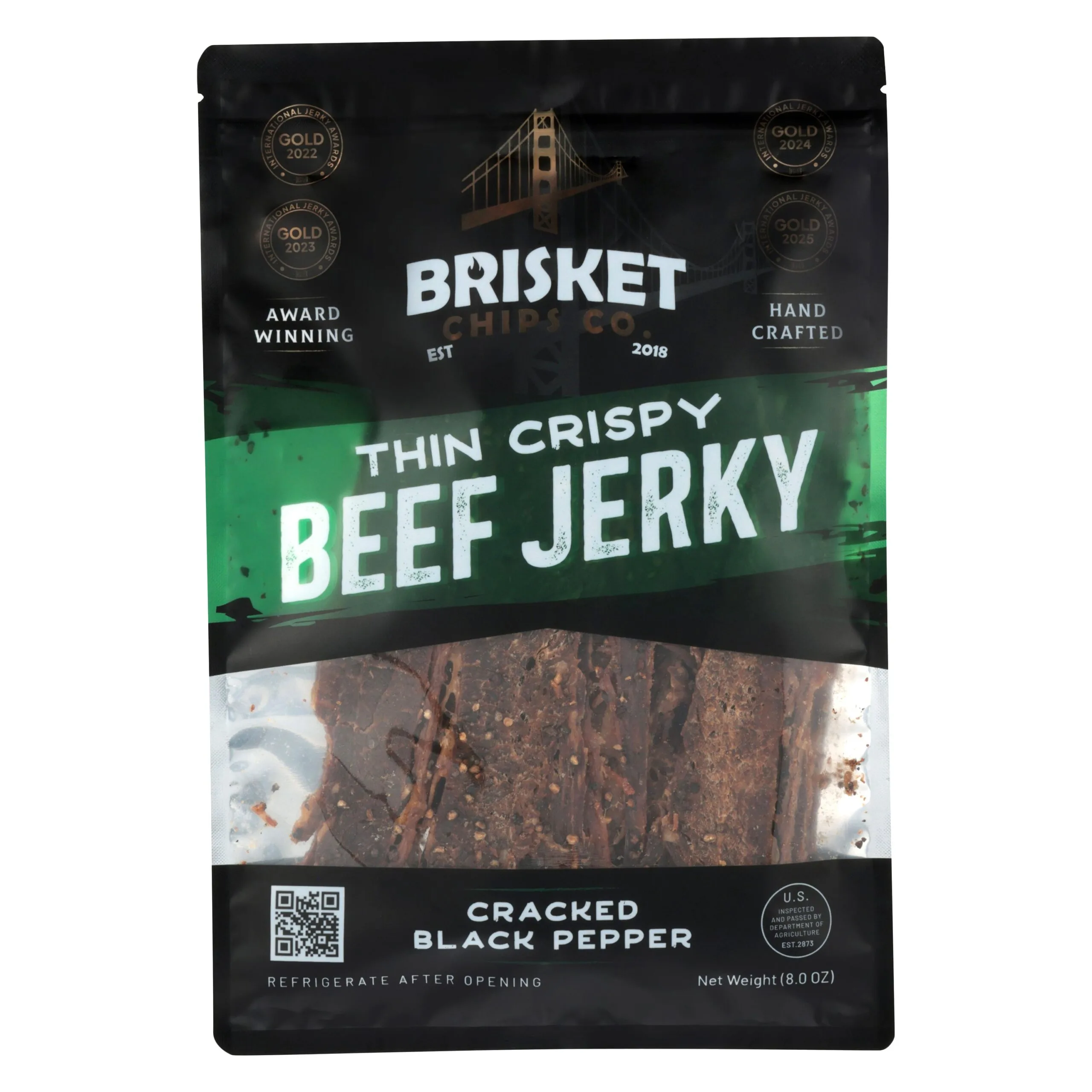 Brisket Chips Co. - Cracked Black Pepper brisket chips - brisketchipsco.com