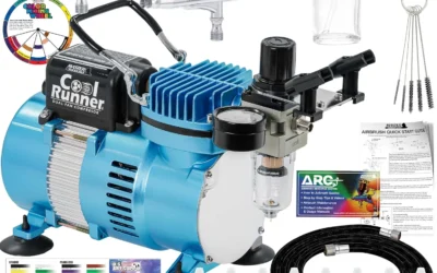 Smooth Lines, Not Sputter: Airbrush Kits for New Painters