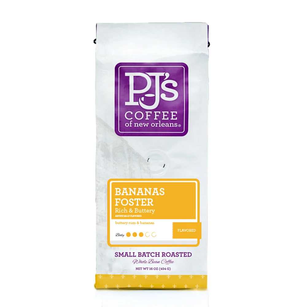 PJ's Coffee - Bananas Foster coffee