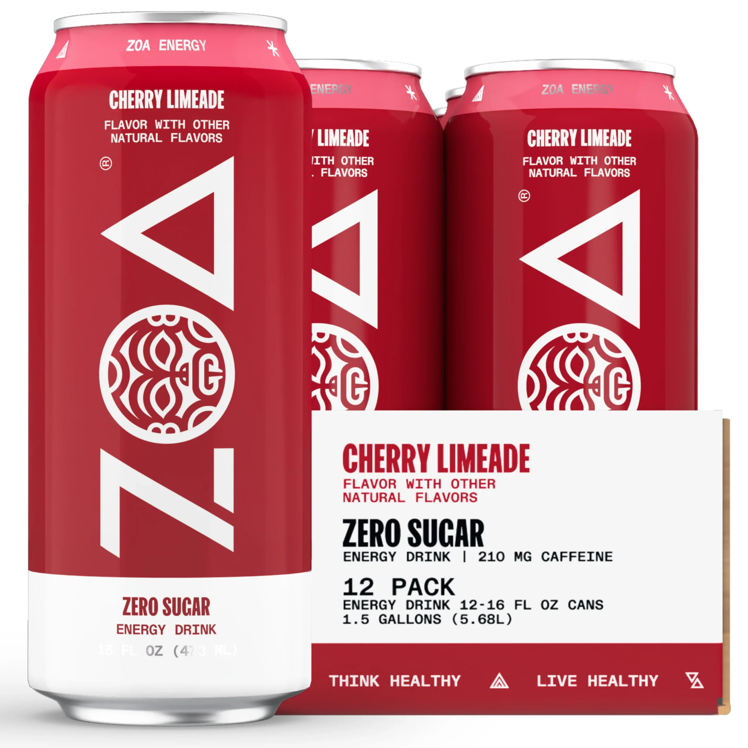 ZOA Energy - ZOA Cherry Limeade Zero Sugar Energy Drink
