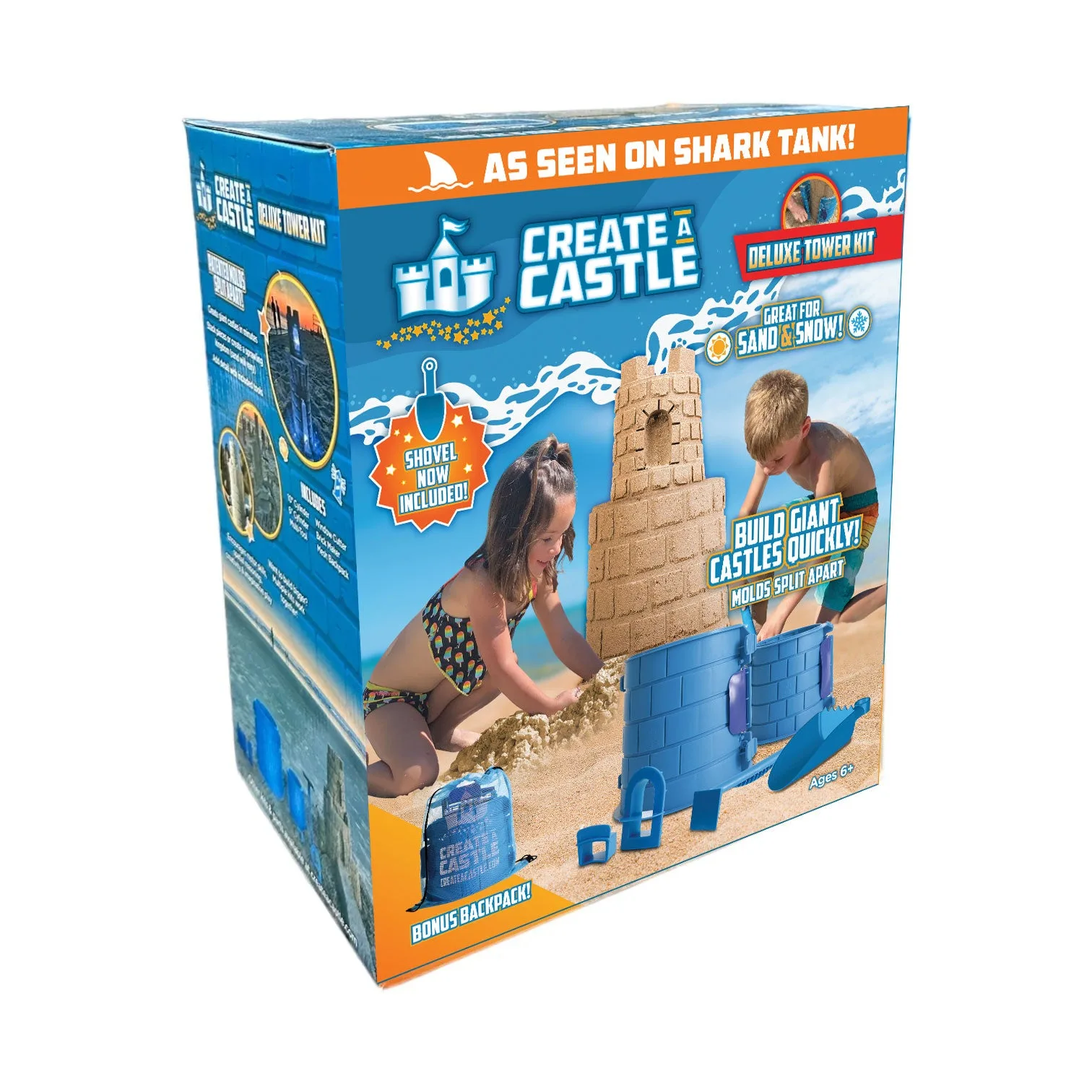 Create A Castle - Create A Castle Deluxe Tower Kit for outdoor sand and snow builds