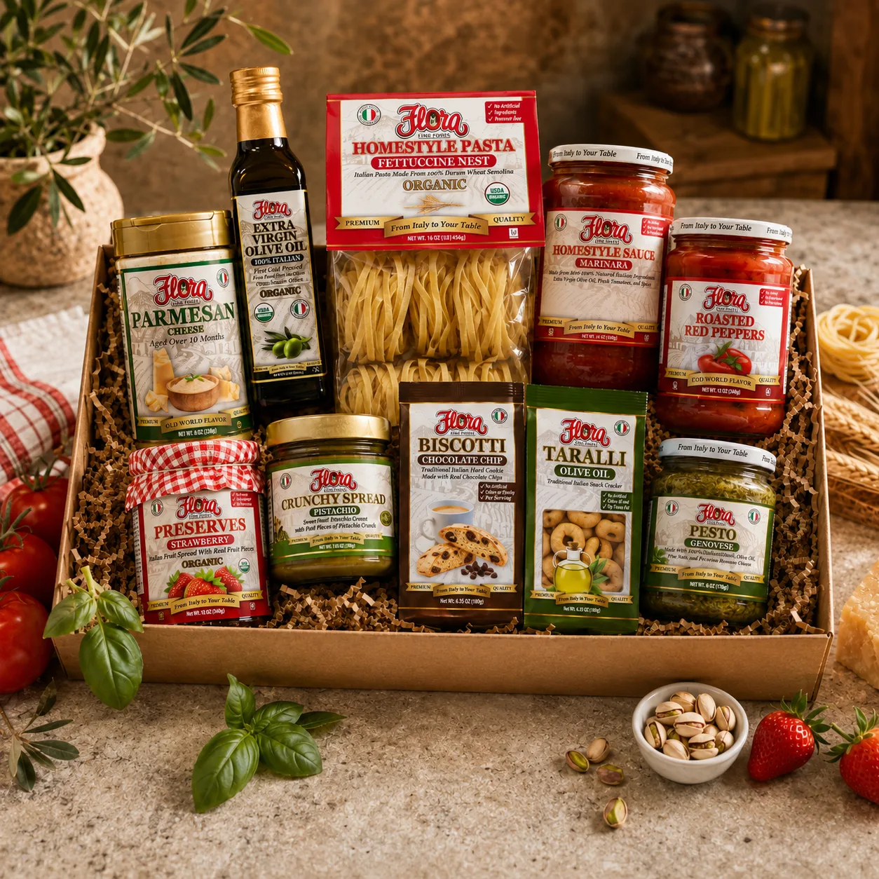 Flora Foods - The Italian Food Lover's Box