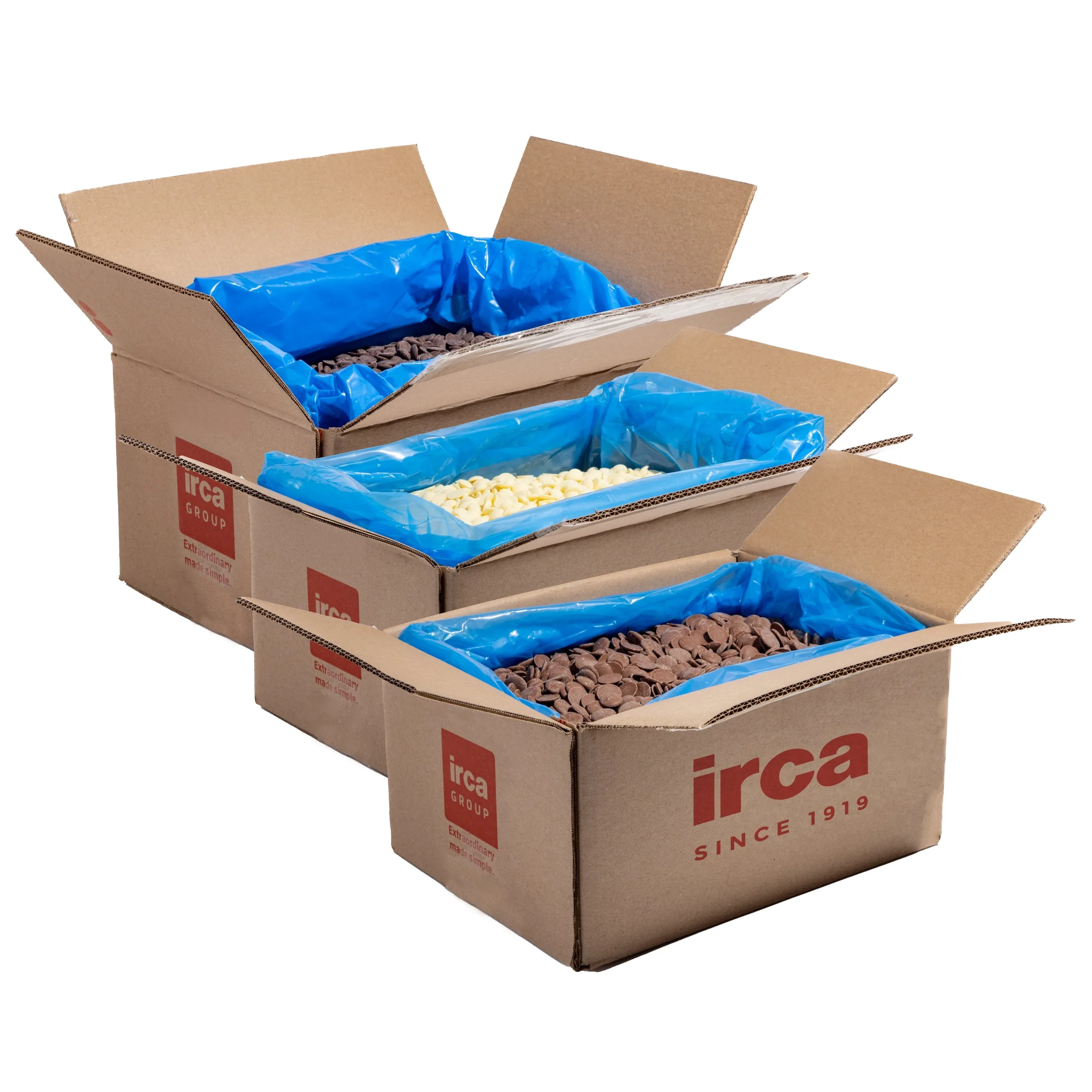 Cambie - Irca chocolate callets by the case