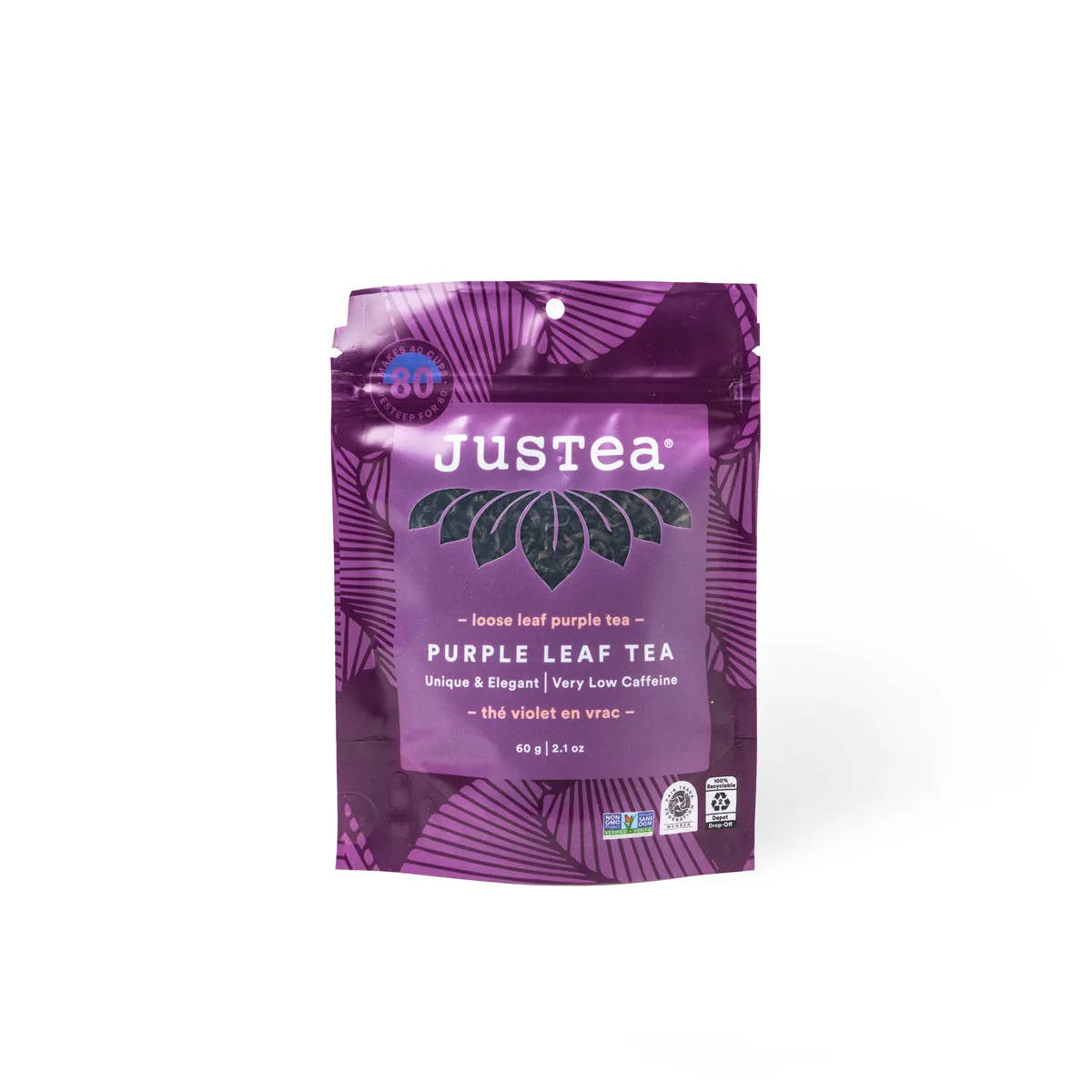 JUSTEA - Kenyan purple loose leaf tea