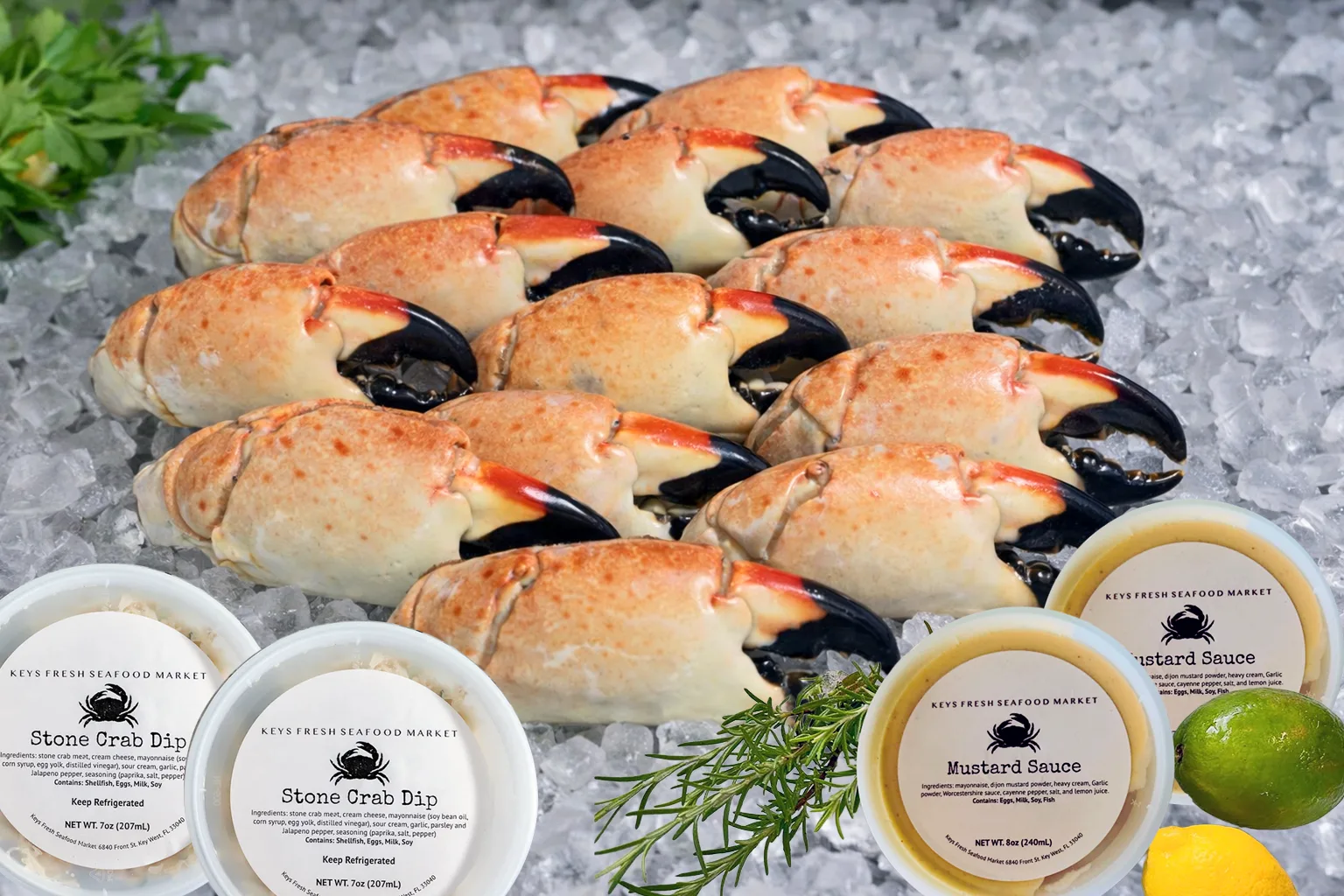 Keys Fresh Seafood - Florida stone crab claws