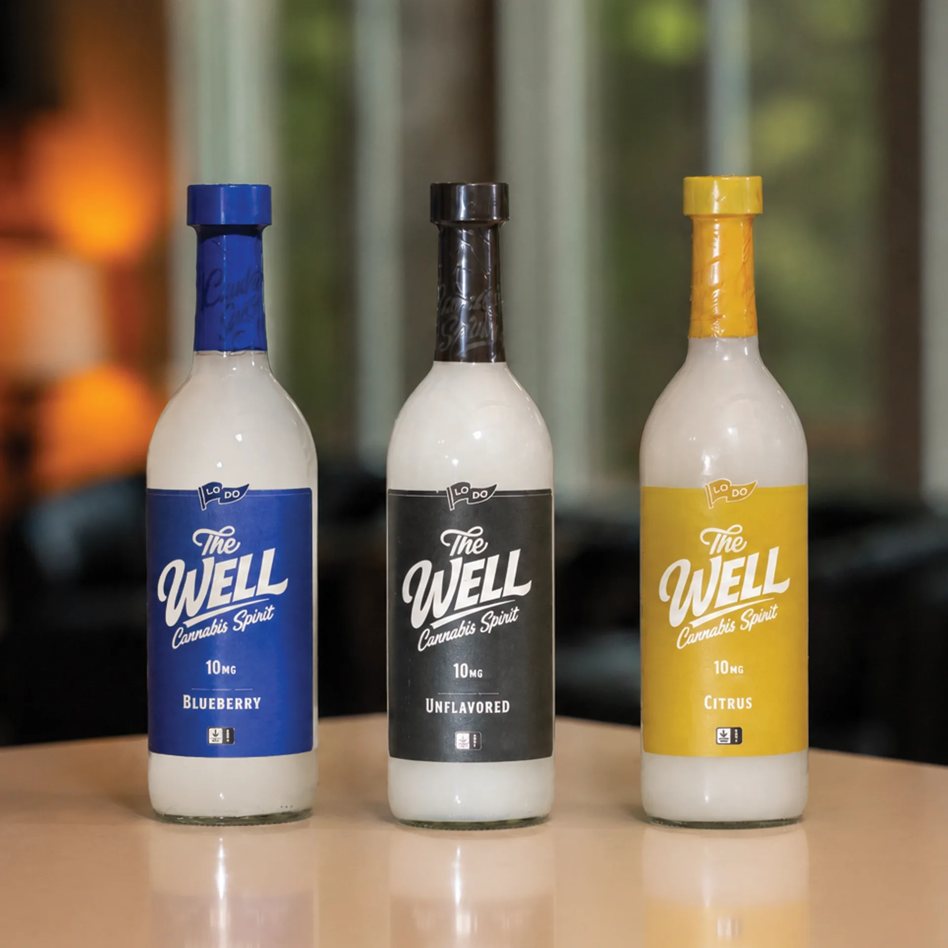 LoDo Shots - The Well cannabis spirit three bottle bundle