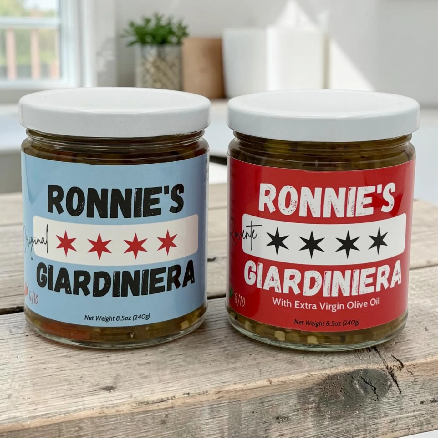 Ronnie's Giardiniera - Ronnie's Original and Rovente Giardiniera
