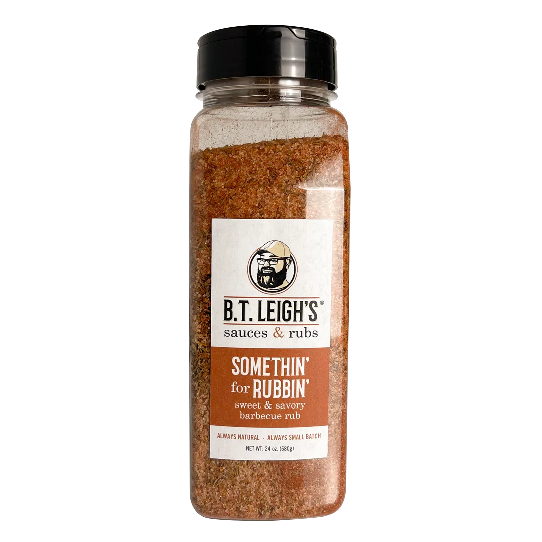 B.T. Leigh's Sauces and Rubs - Somethin' For Rubbin' Sweet and Savory Barbecue Rub