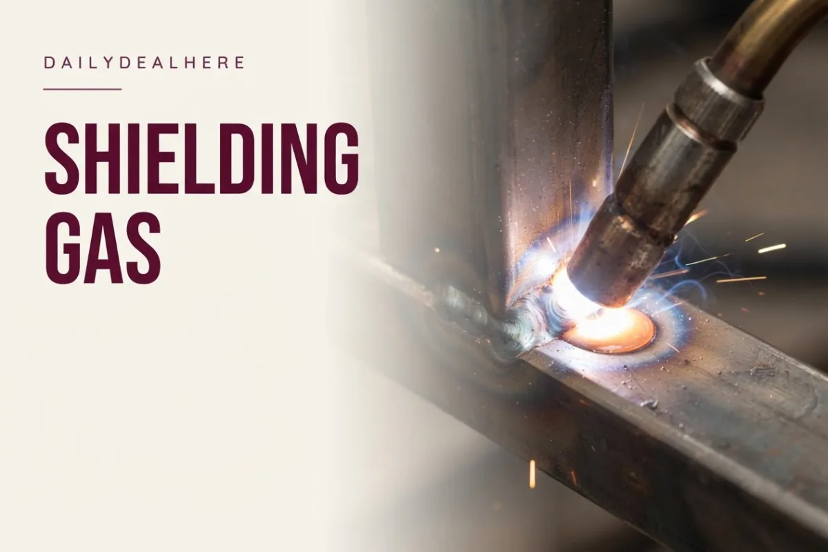 MIG torch nozzle over a glowing molten weld puddle