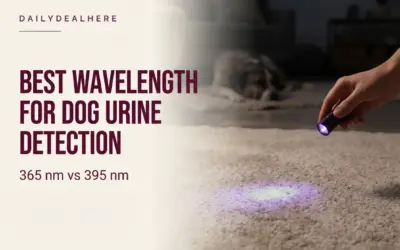 The Dimmer UV Light Finds More Stains