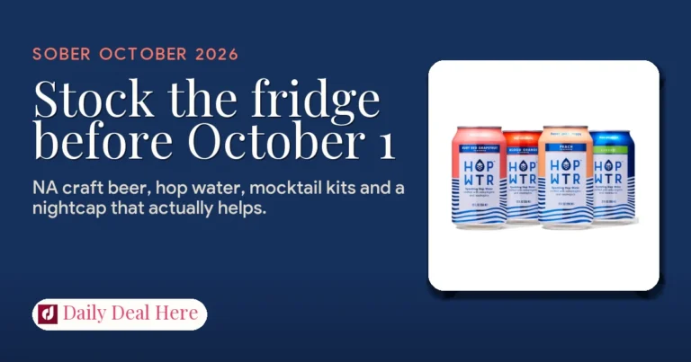 Best Non Alcoholic Drinks for Sober October